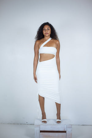 White Aura Dress